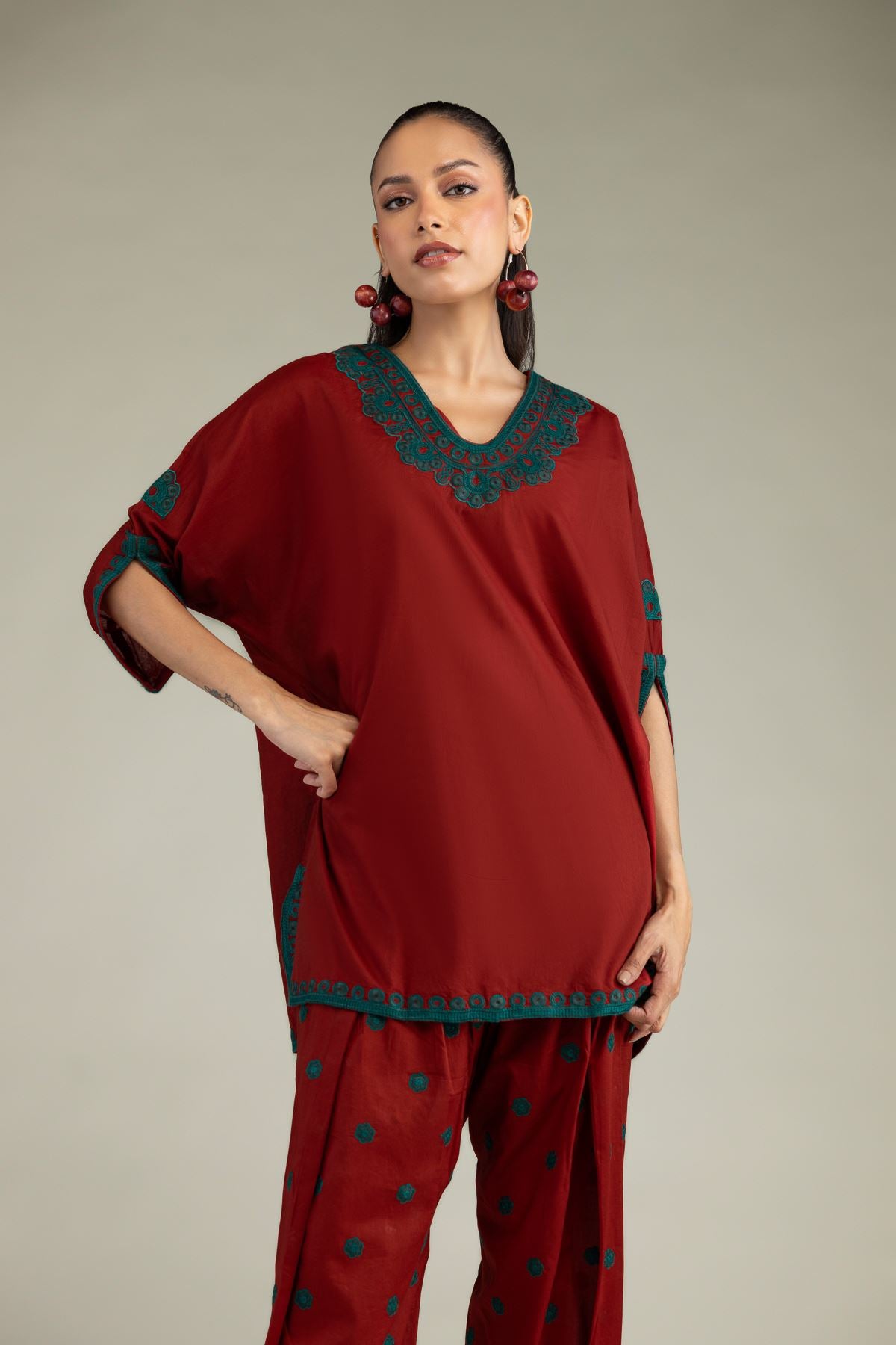 Solid Cambric Kurta