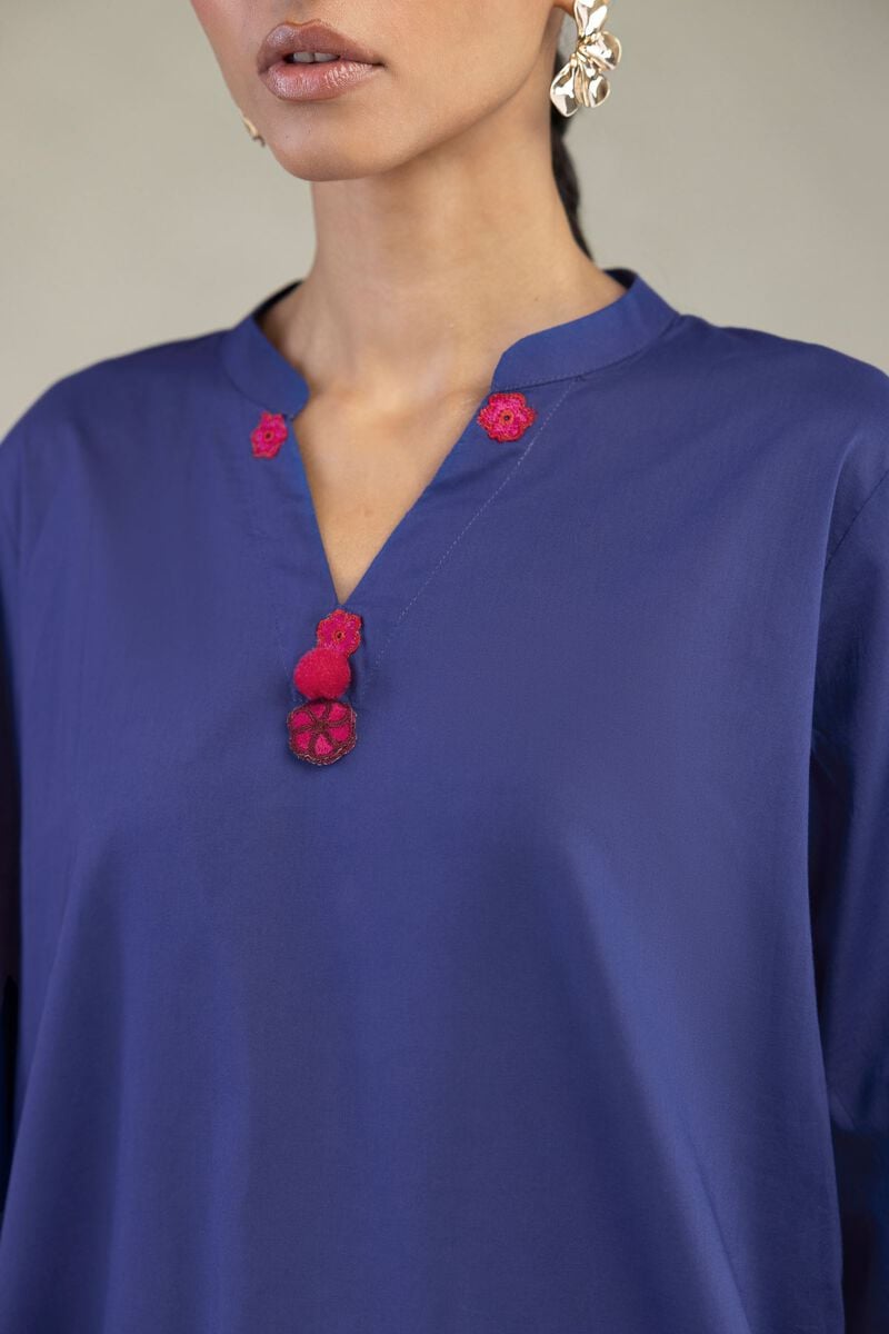Short V-Neck Kurta