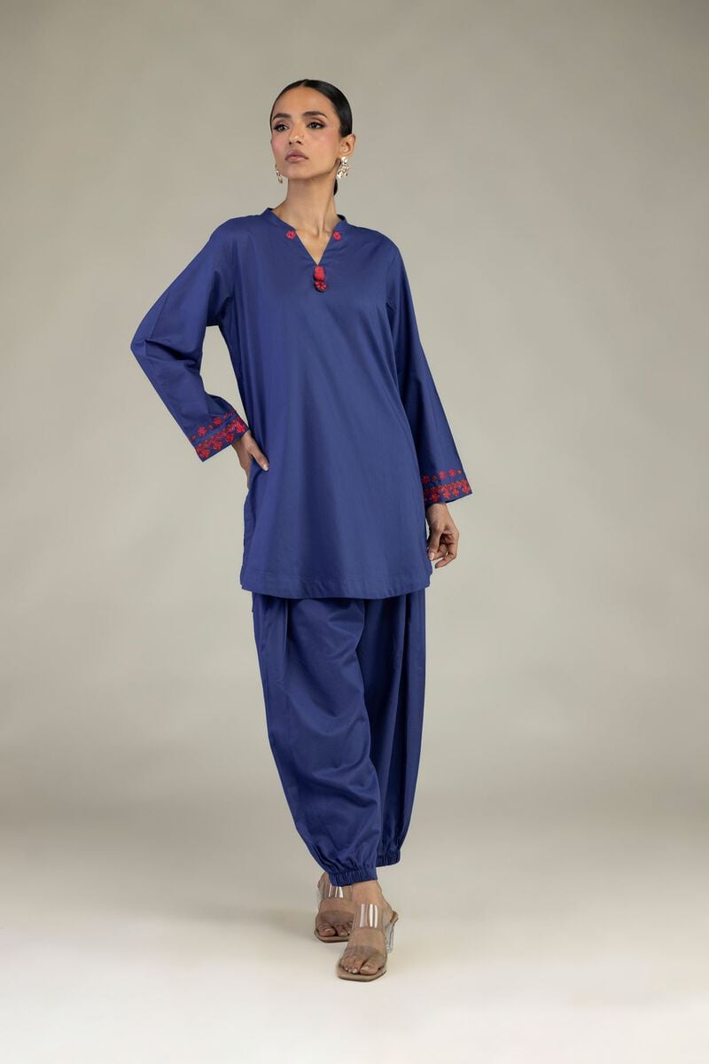 Short V-Neck Kurta