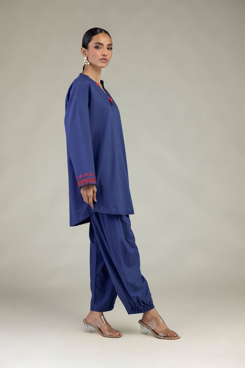 Short V-Neck Kurta