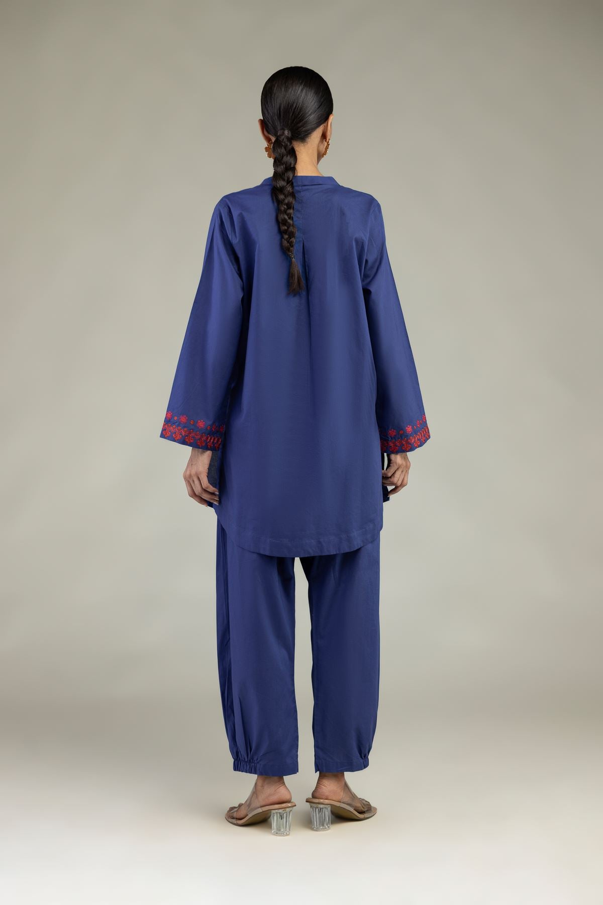 Short V-Neck Kurta