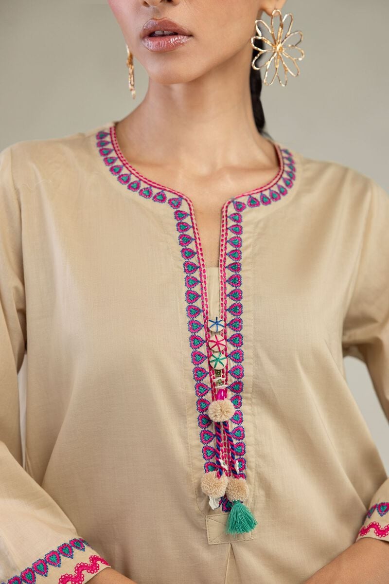 Short Cambric Kurta