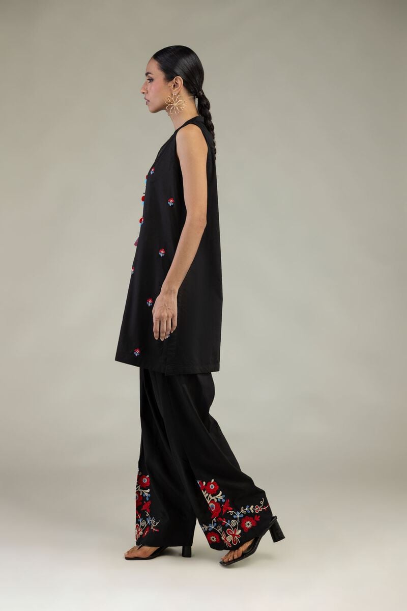 Floral Cambric Shalwar 