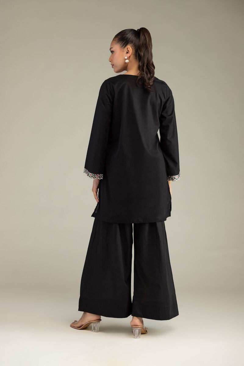 Black Cambric Kurta