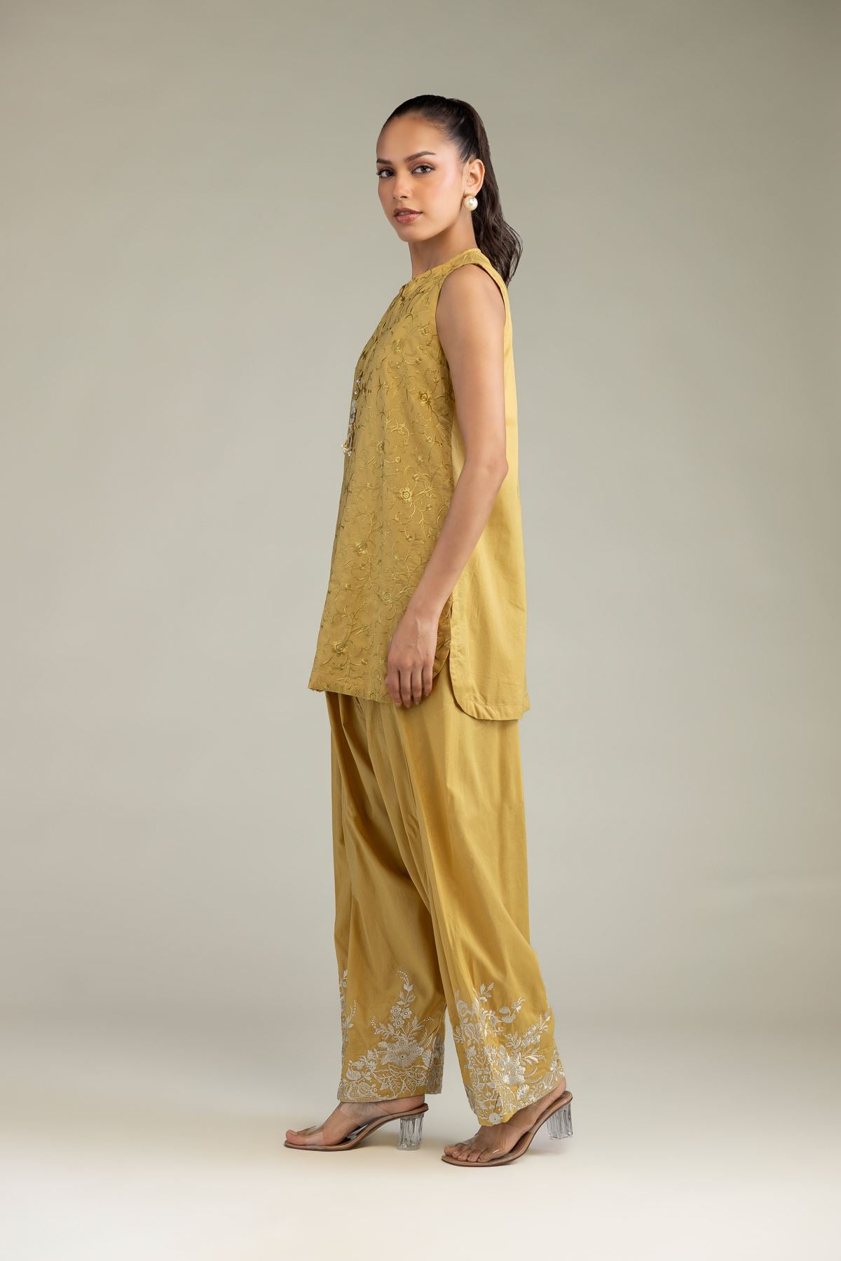 Cambric Floral Shalwar 