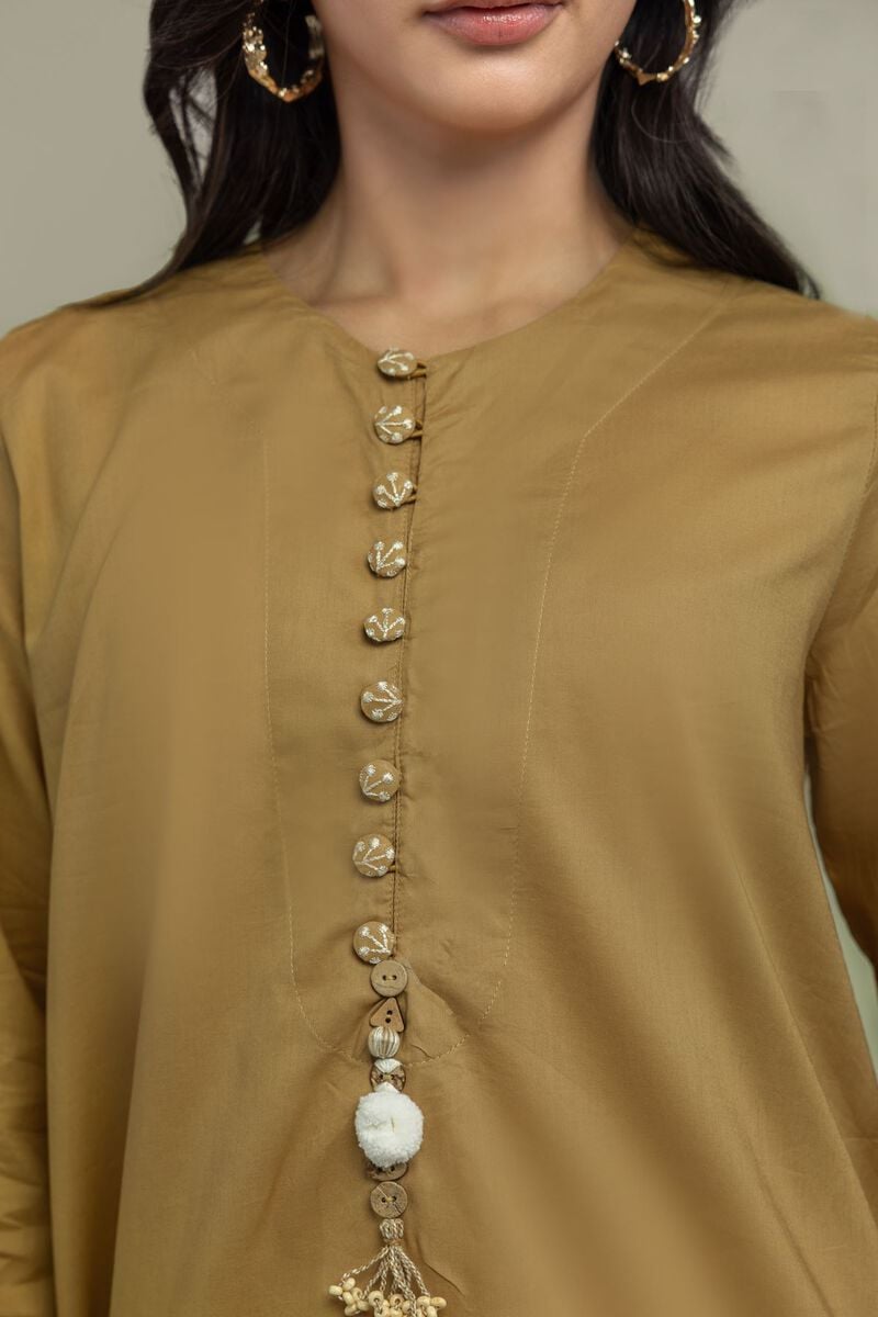 Solid Short Kurta