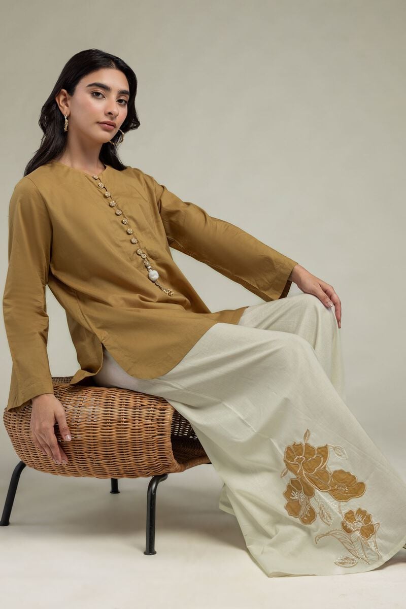 Solid Short Kurta