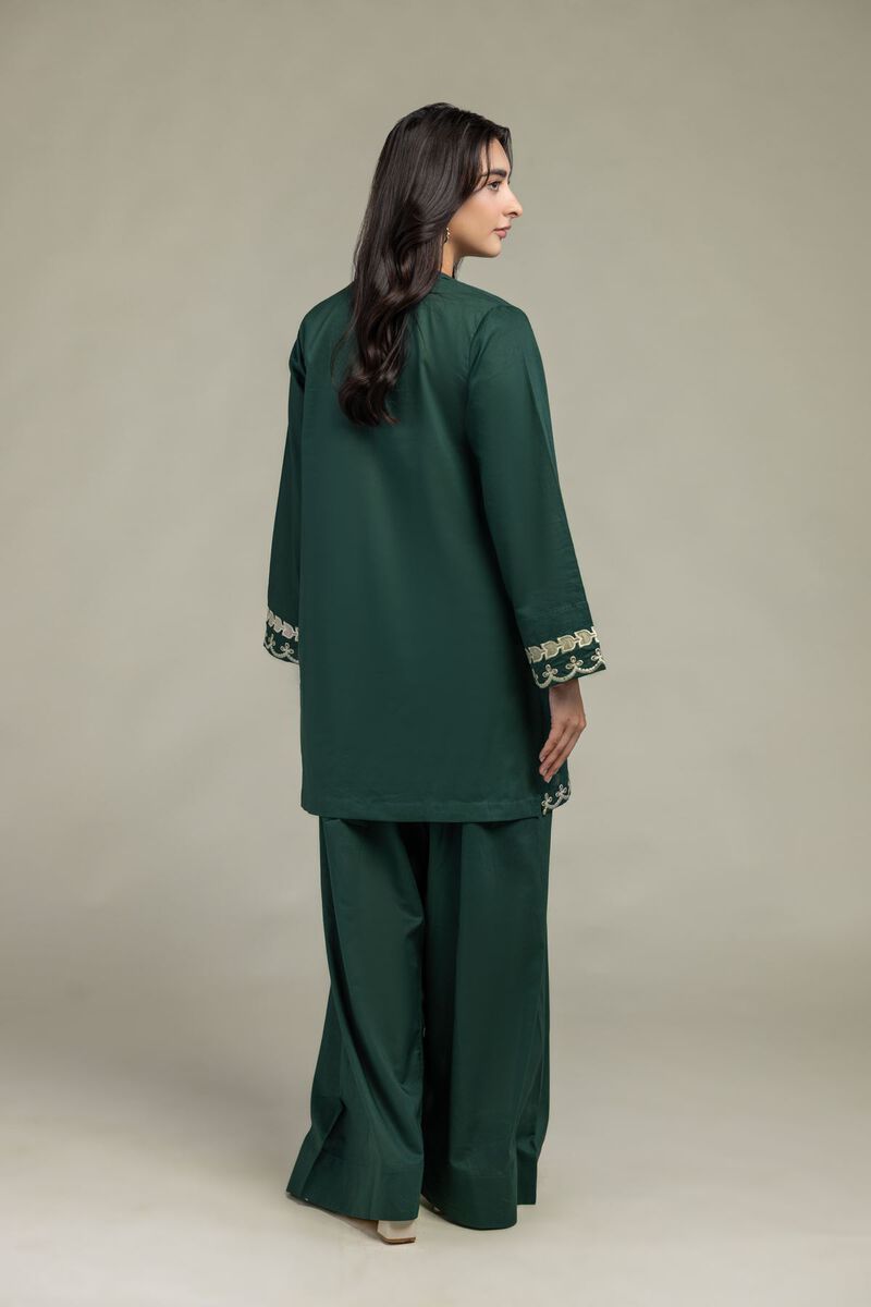 Floral Green Kurta