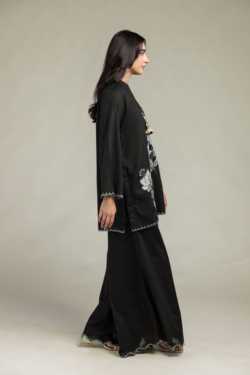 Solid Black Pants