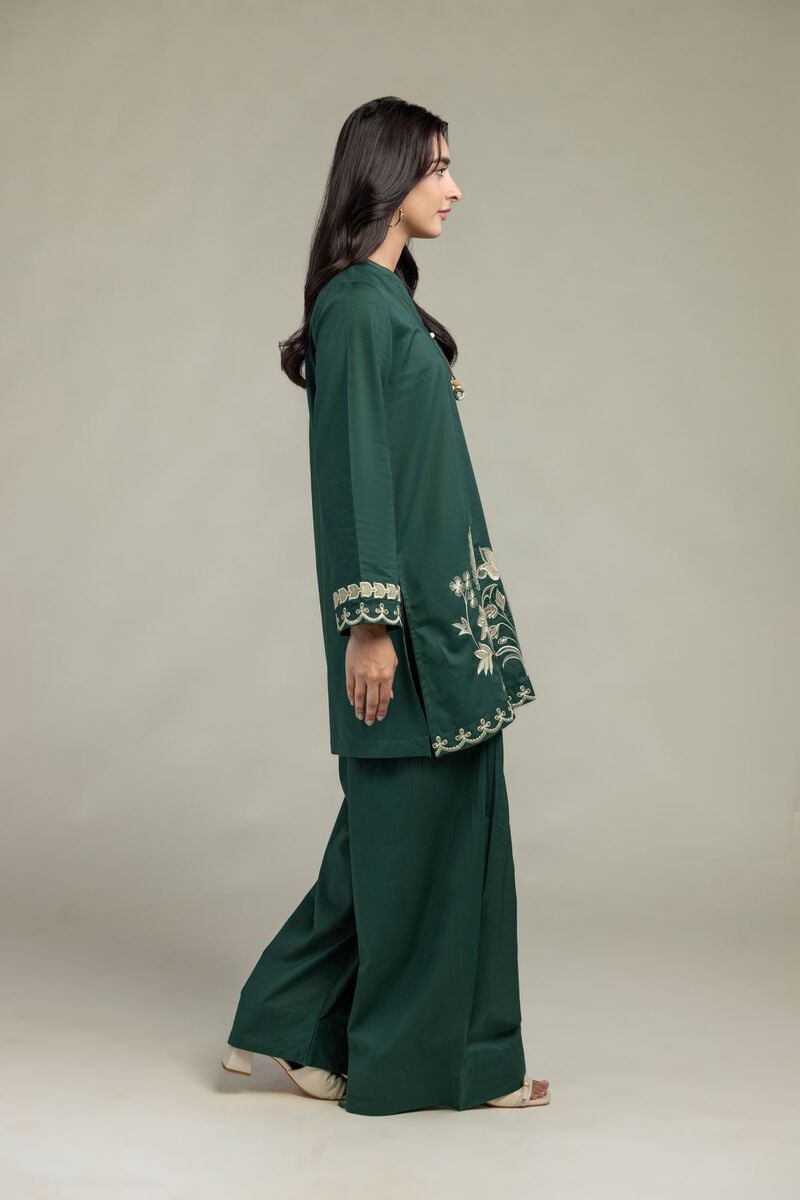 Solid Green Shalwar