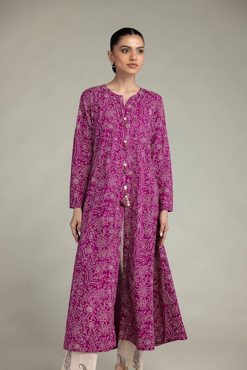 Floral Round-Neck Kurta