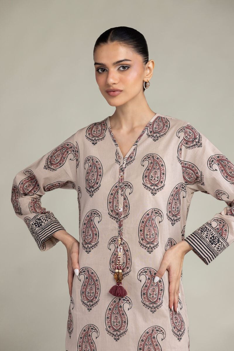 Paisley Longline Kurta