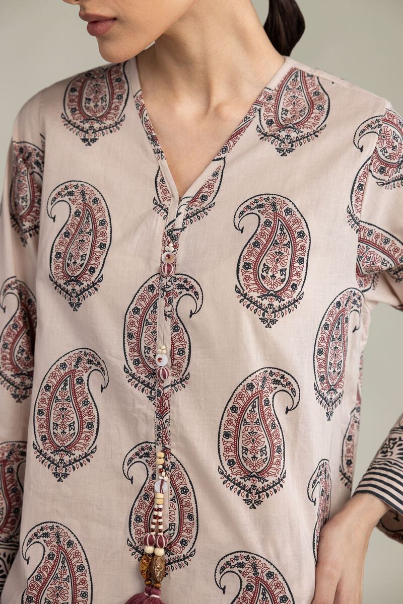 Paisley Longline Kurta