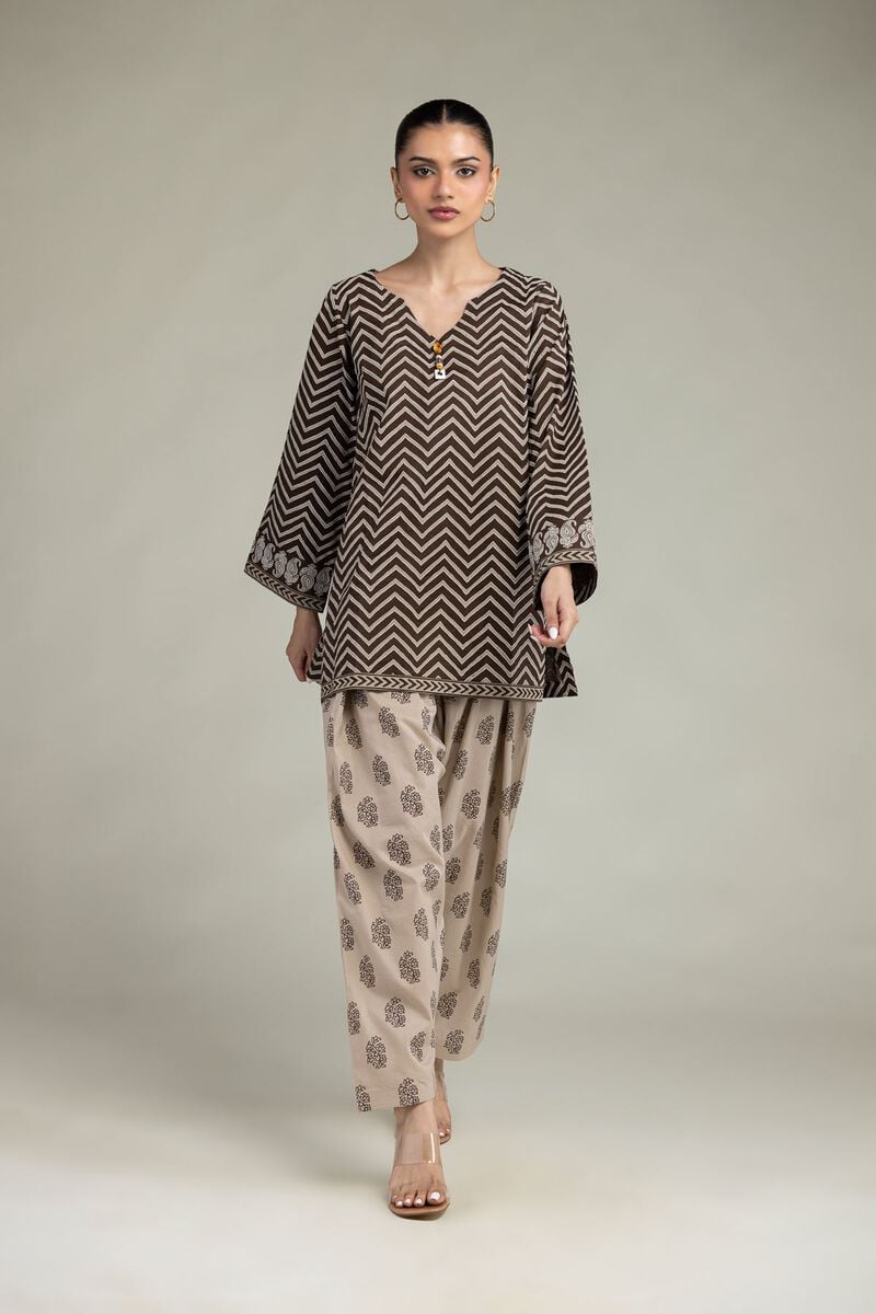 Beige Cambric Shalwar