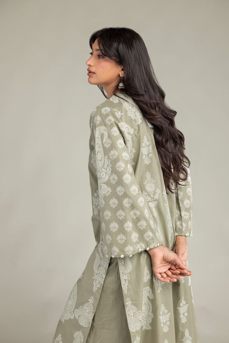 Beige Cambric Kurta