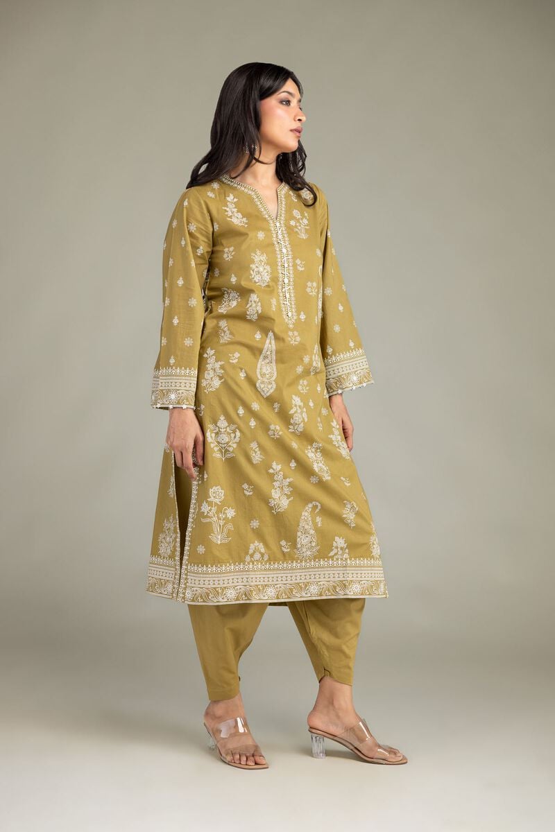 Floral Cambric Shalwar