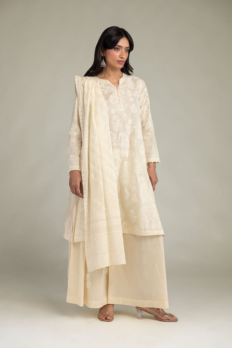 Lawn Floral Dupatta