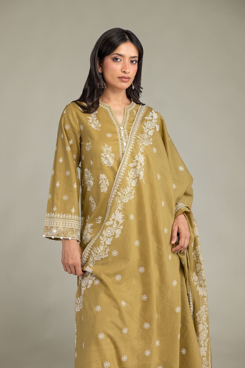 Floral Lawn Dupatta