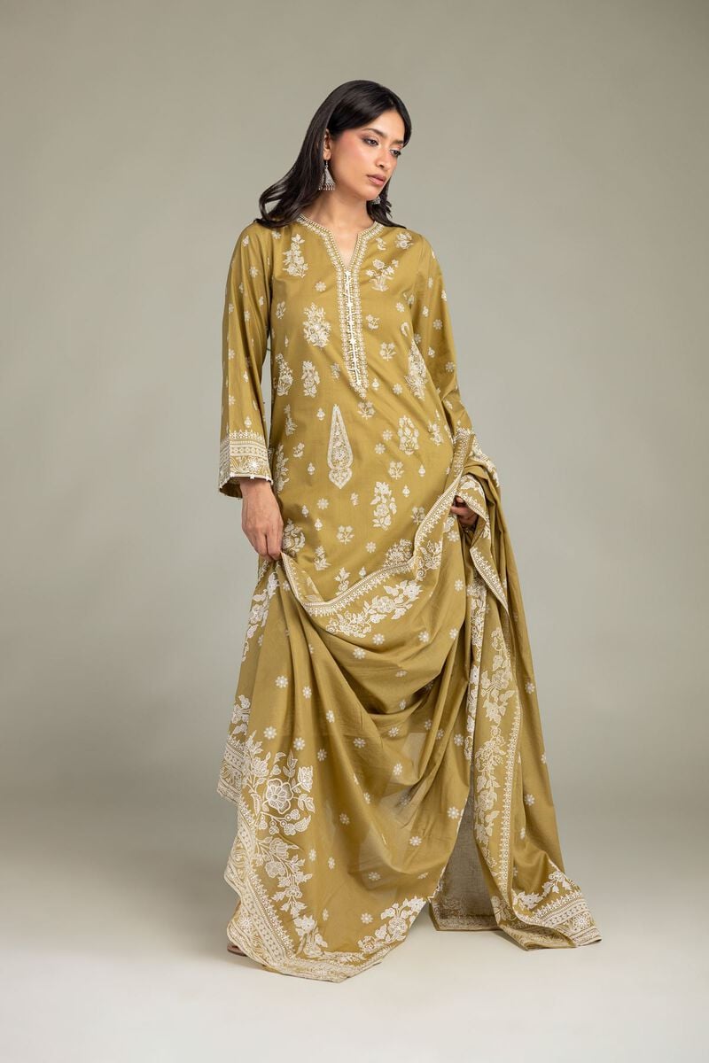 Floral Lawn Dupatta