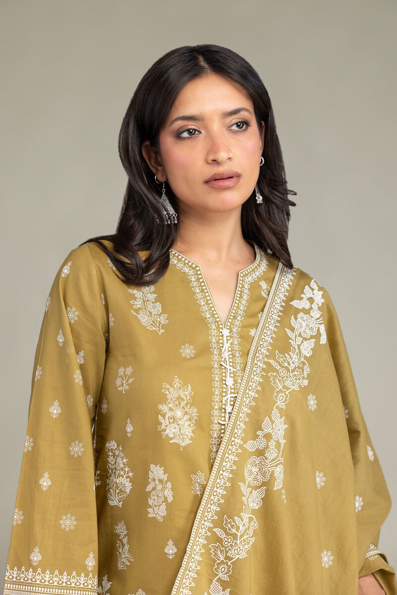Floral Lawn Dupatta
