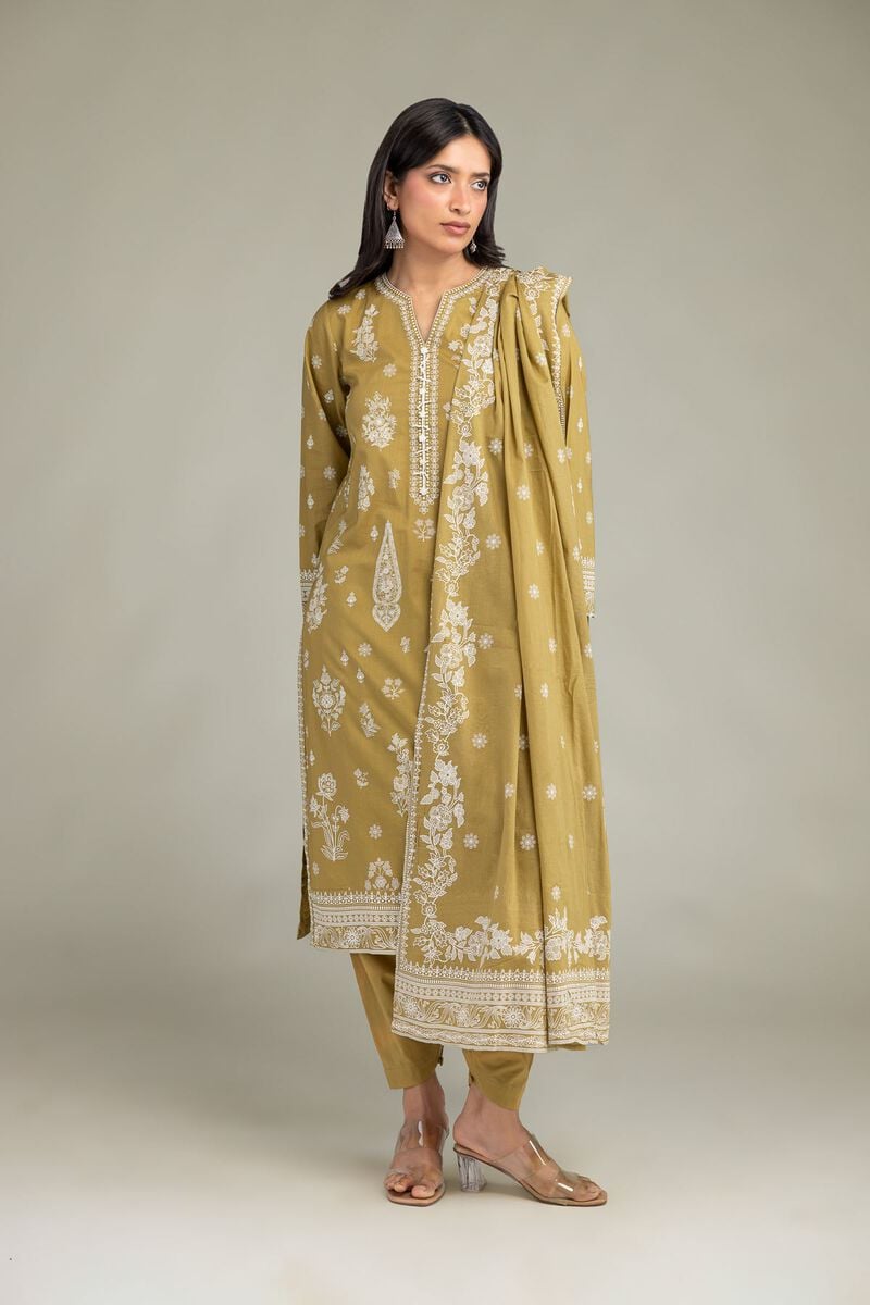 Floral Lawn Dupatta