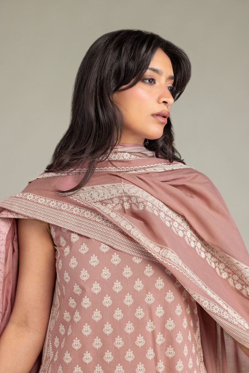 Lawn Floral Dupatta
