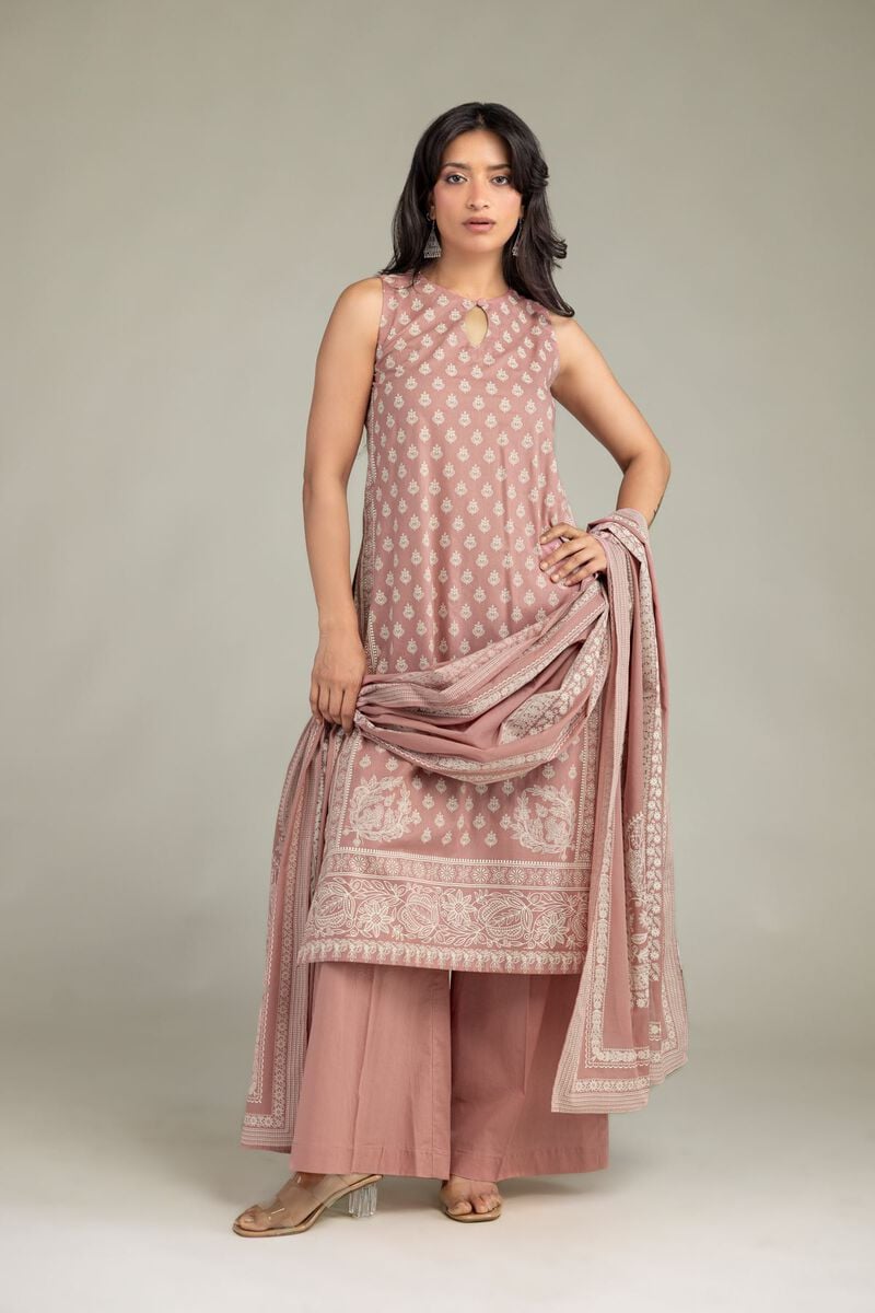 Lawn Floral Dupatta
