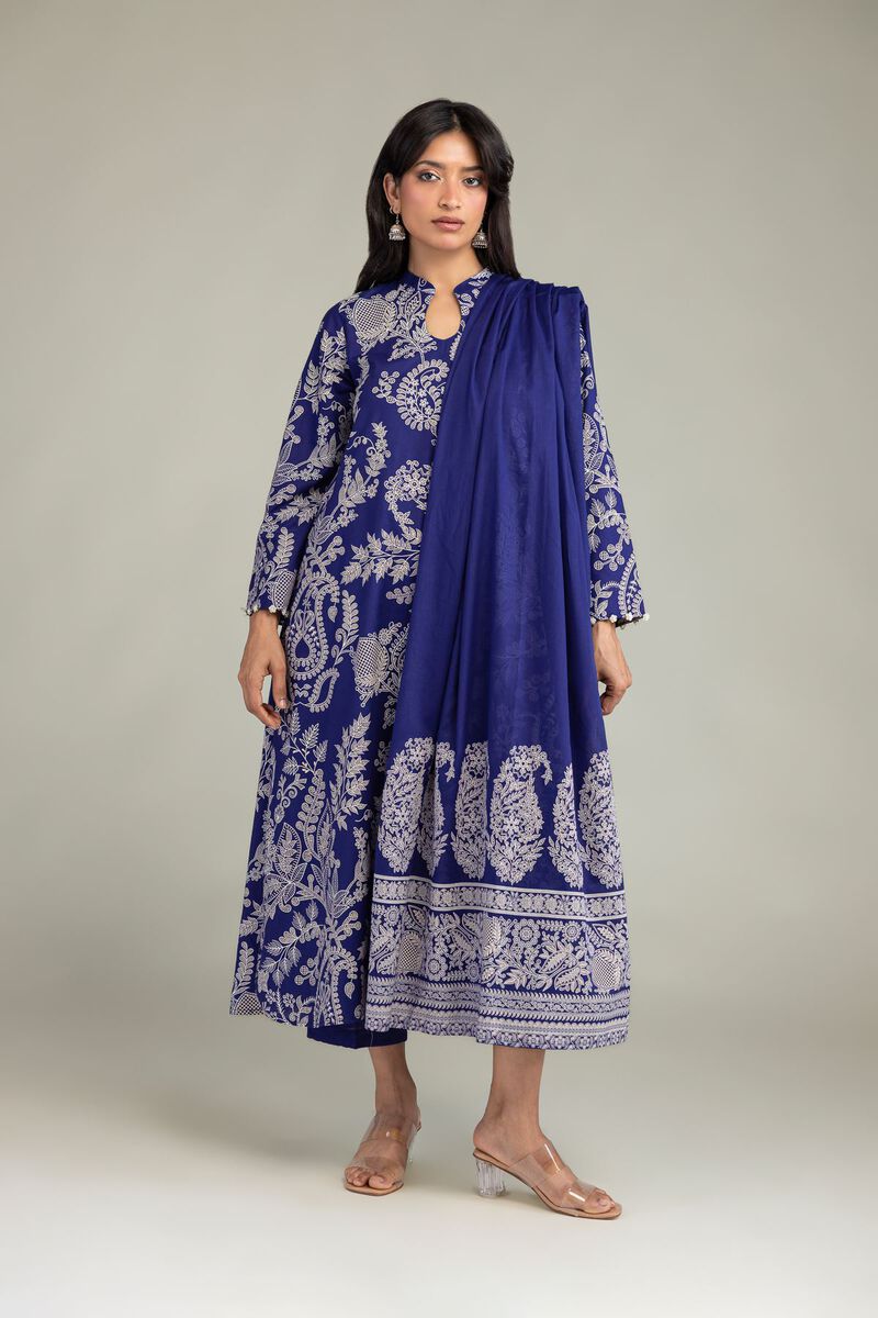 Floral Lawn Dupatta