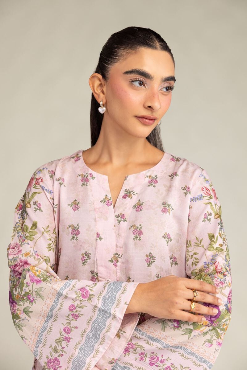 Pink Silk Kurta 1-26-334-A-F1-VG