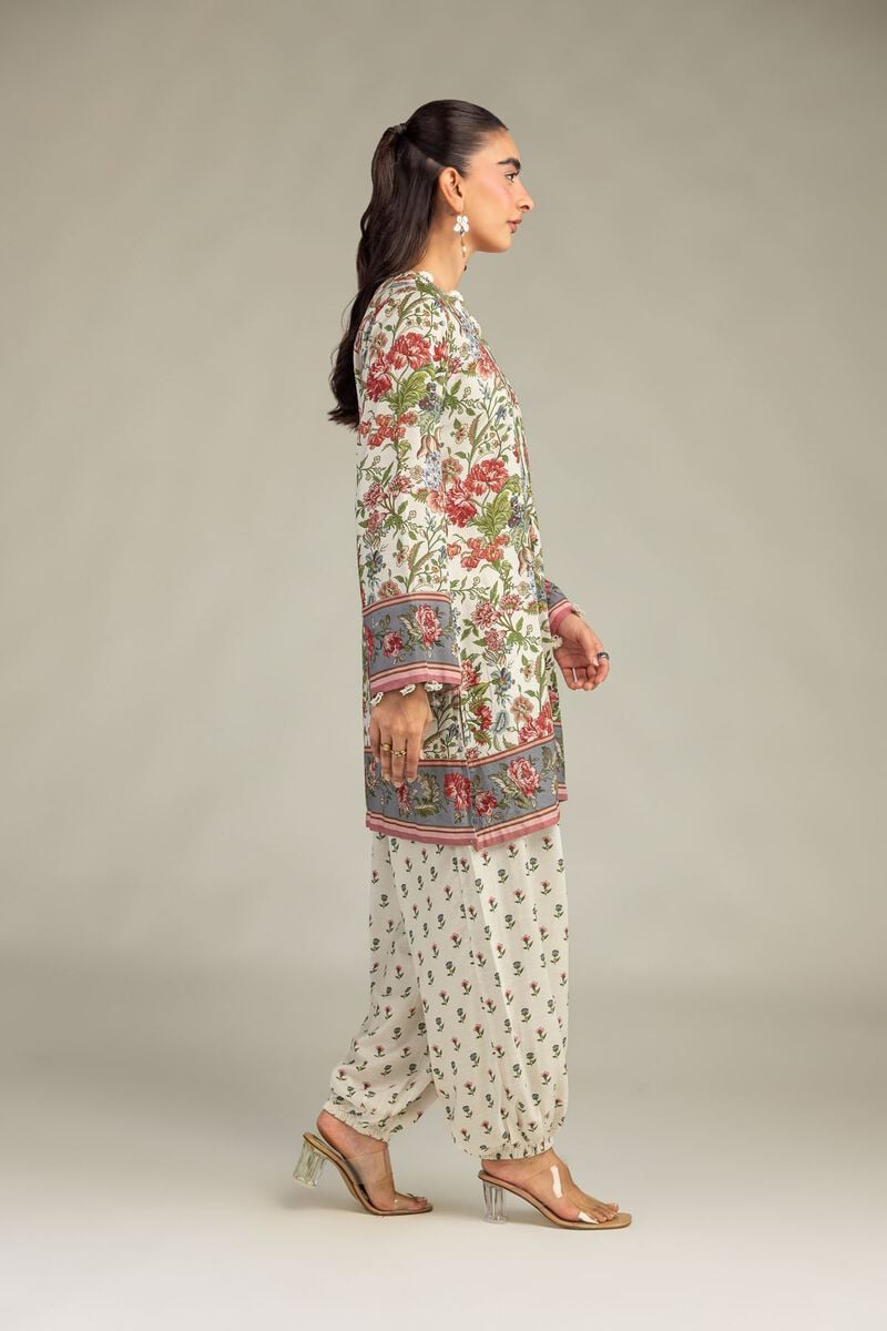 Floral Silk Pants 1-26-334-B-E1-VG