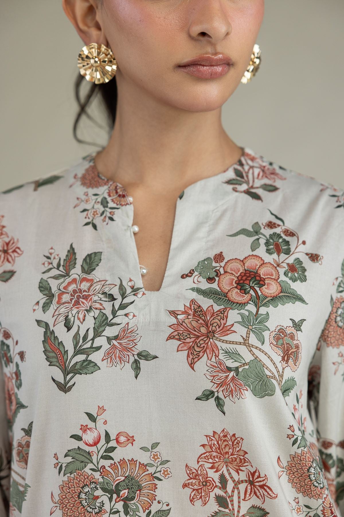 Short Cambric Kurta
