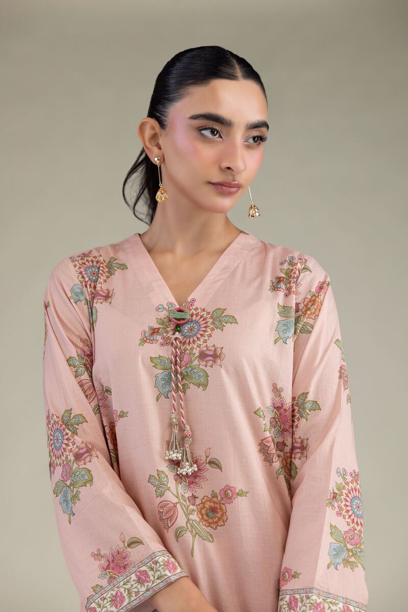 Pink Cambric Kurta