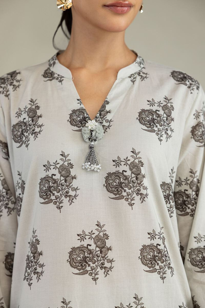 Floral Longline Kurta