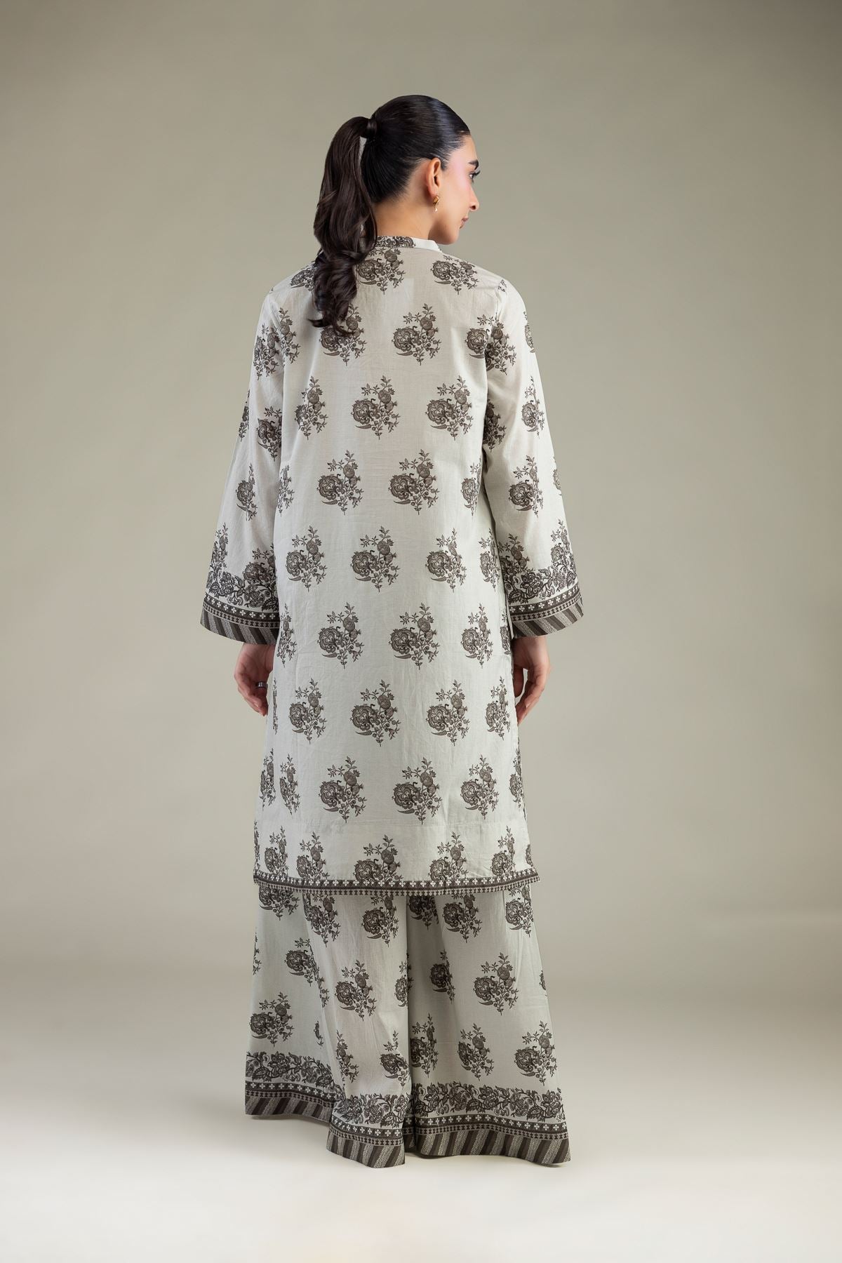Floral Longline Kurta