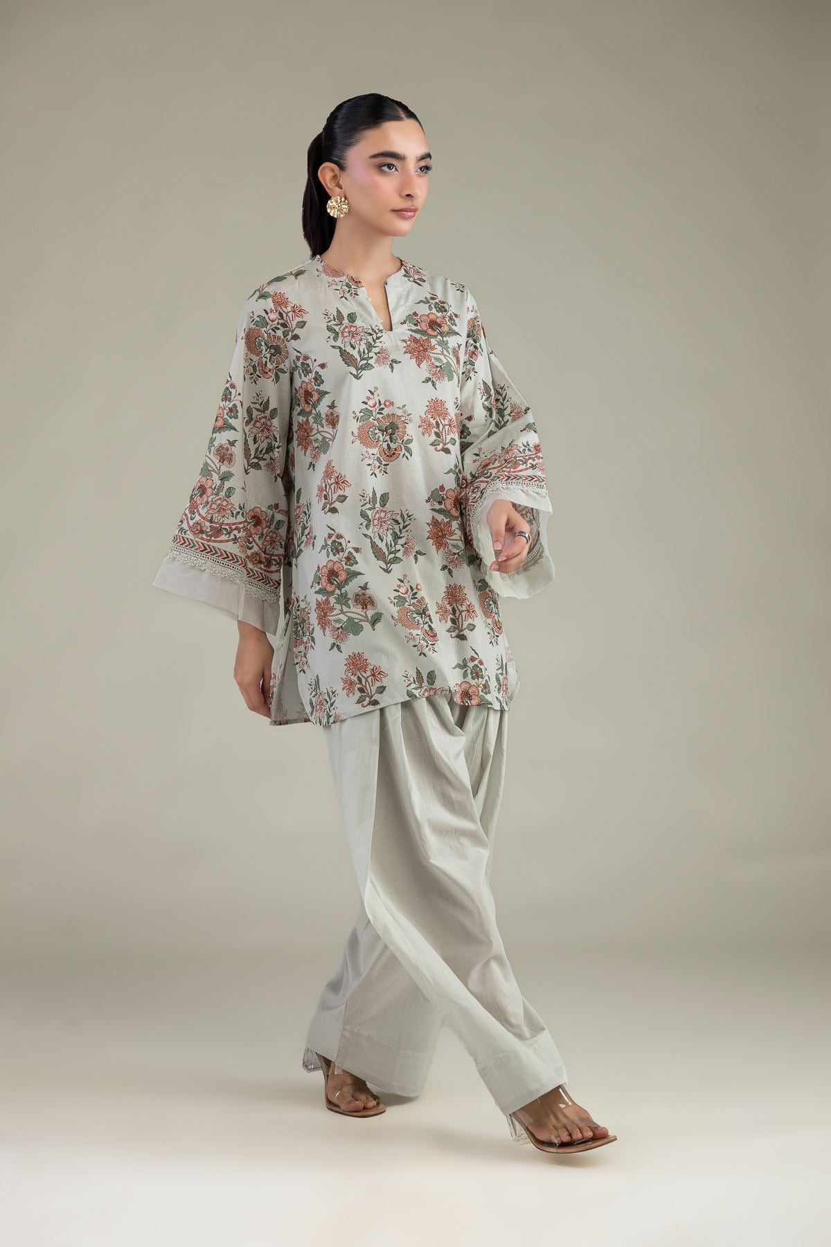 Solid Cambric Shalwar