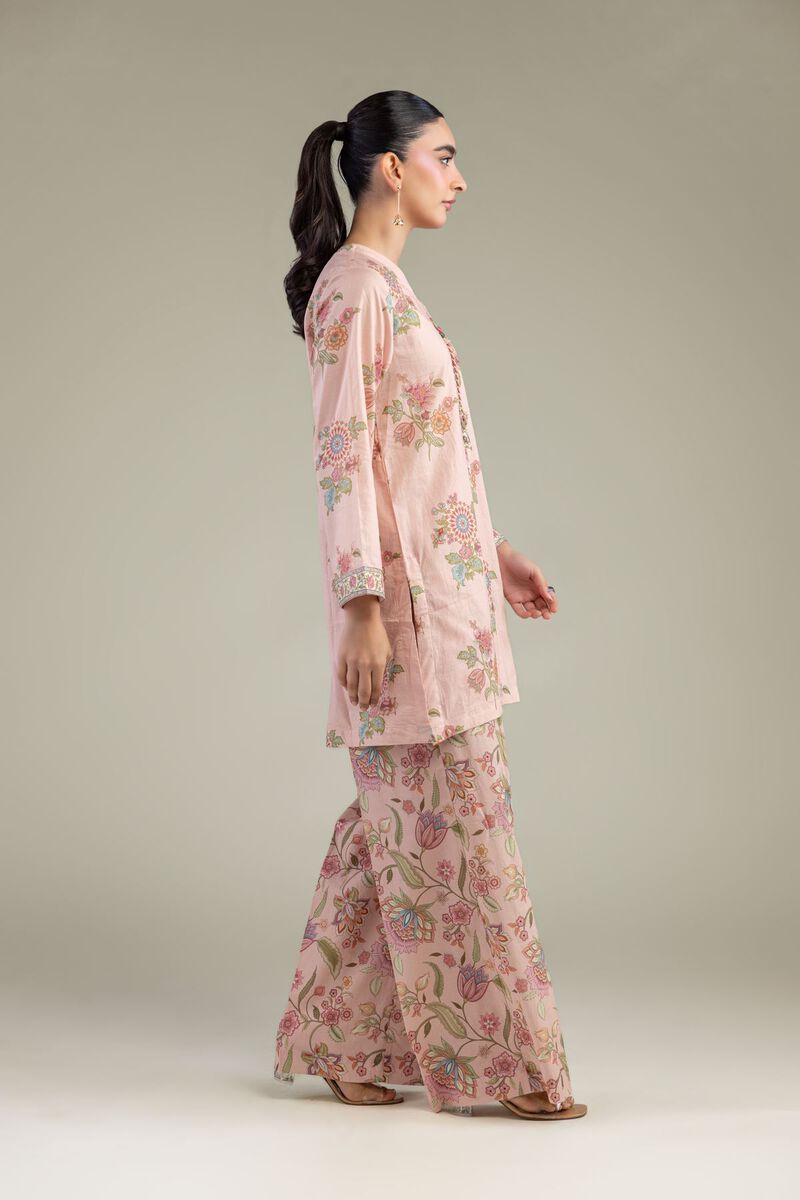 Floral Cambric Pants