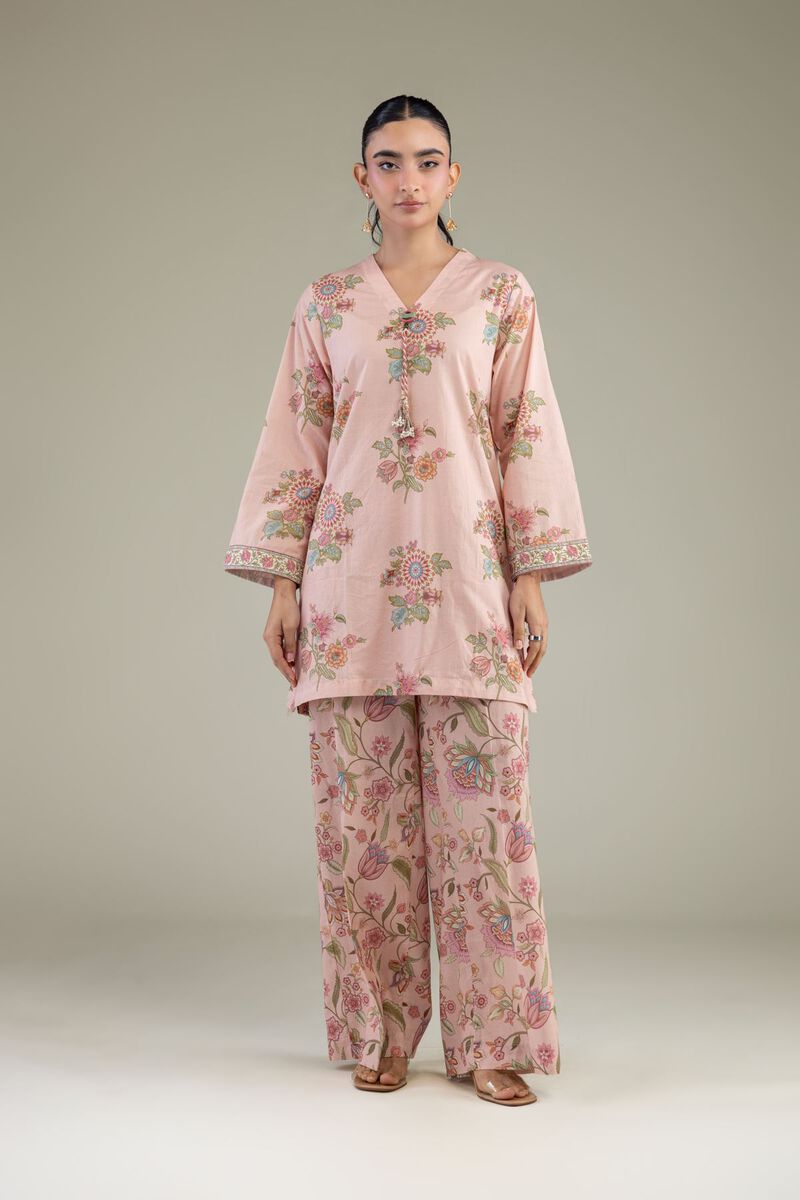 Floral Cambric Pants