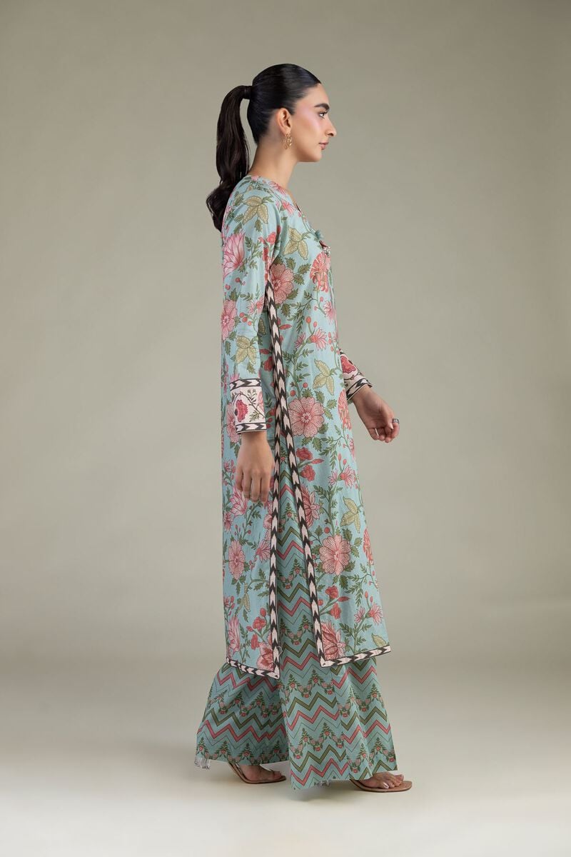 Floral Cambric Pants