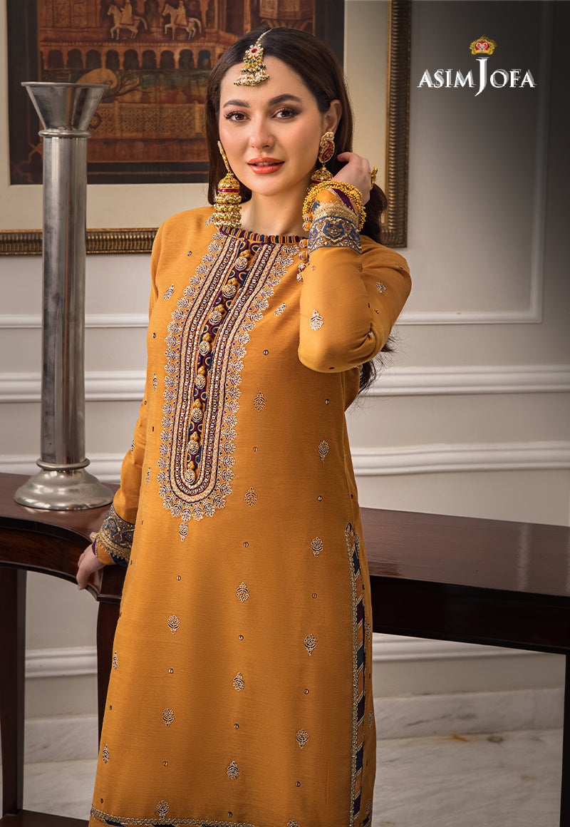 AJZS-11 EMBROIDERED PAPER COTTON 2 PCS