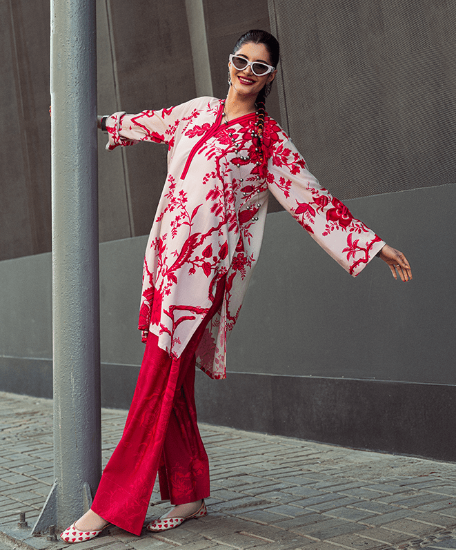 Cherry Blossom 2 Piece - Stitched