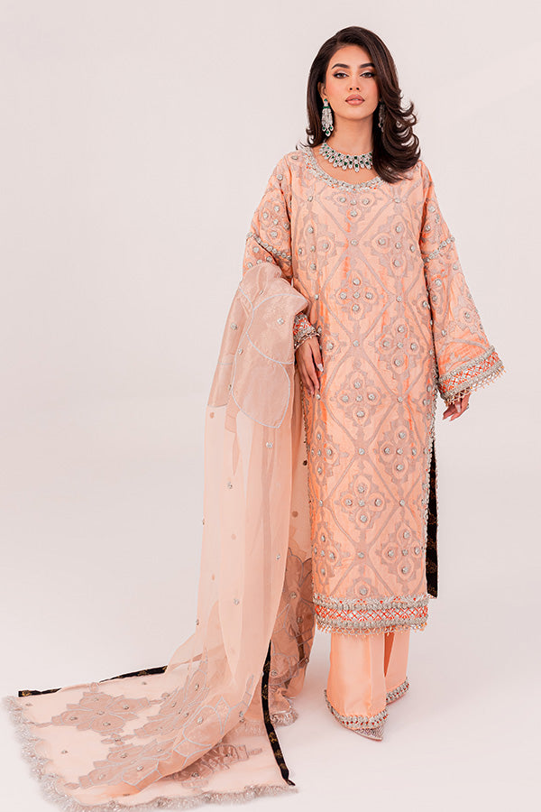 Nauratan | The Silk Series - Peach Sorbet