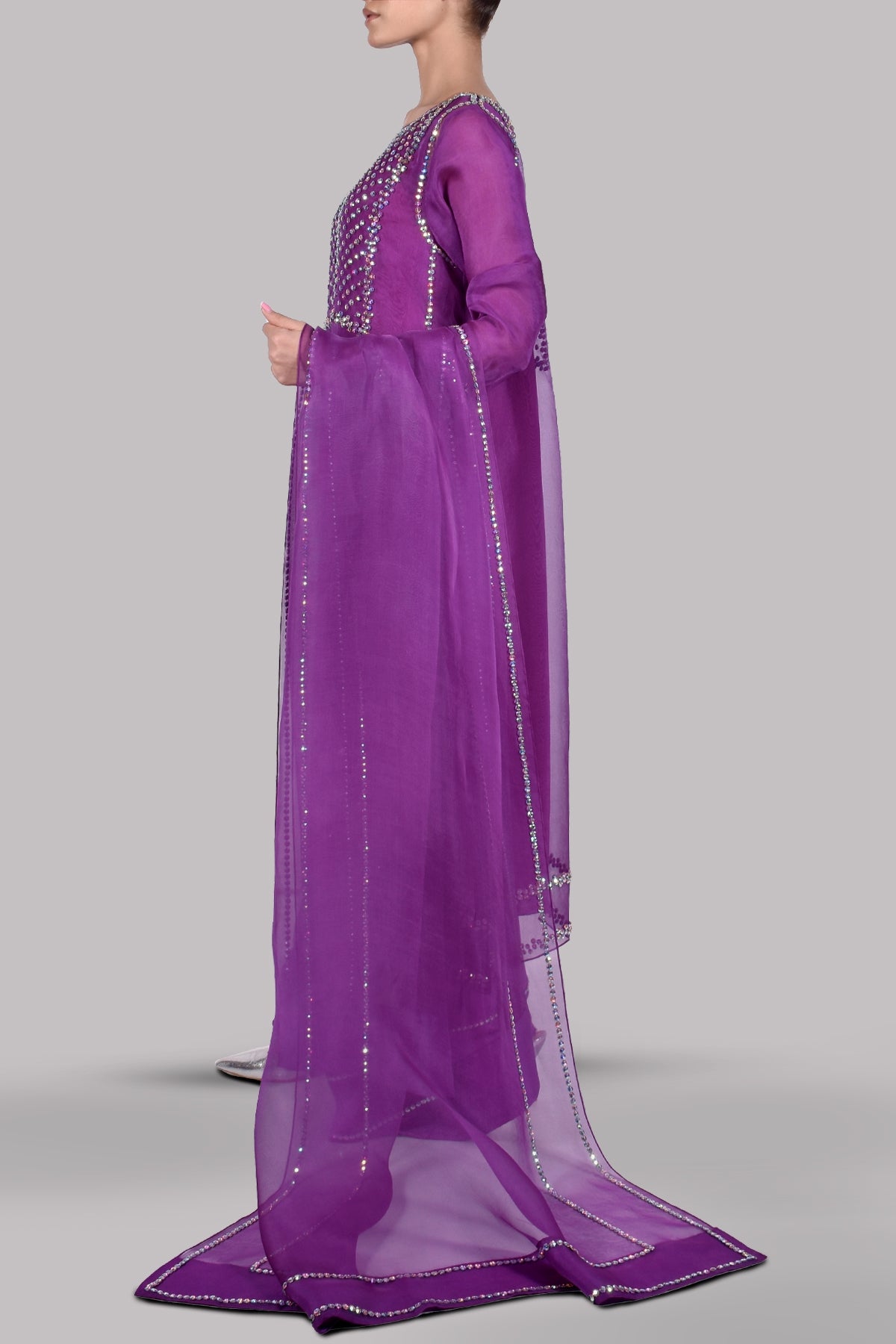 Byzantium Embellished Organza Set