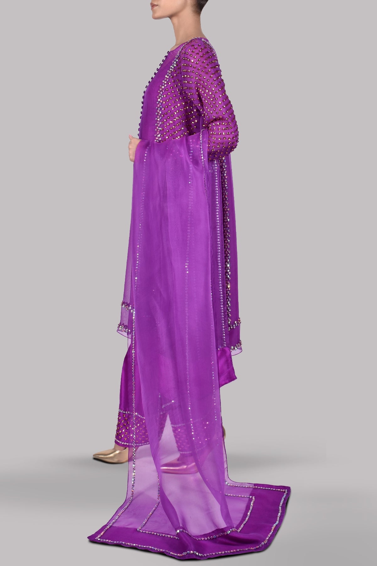 Byzantium Embellished Organza Set