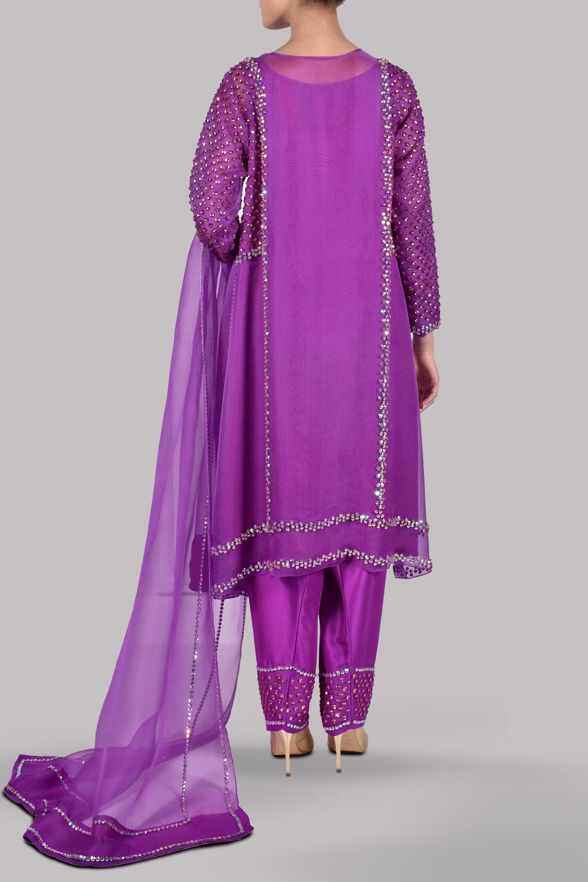 Byzantium Embellished Organza Set