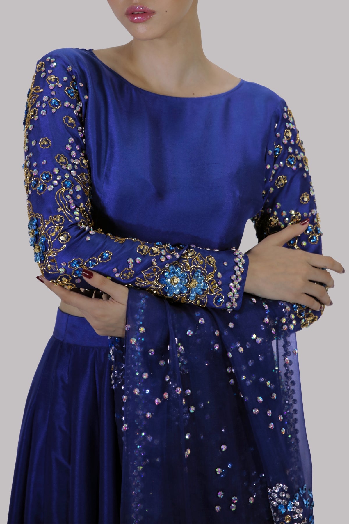 Blueprint Embellished Lehenga Choli Set