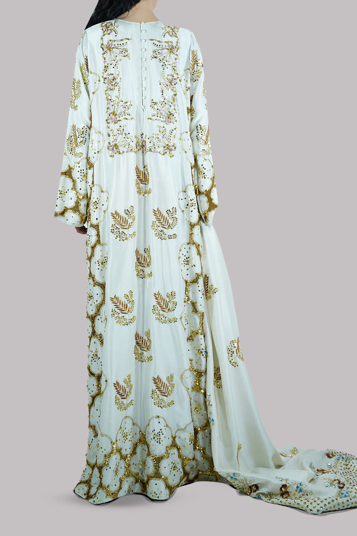 Egret Embellished Maxi Set