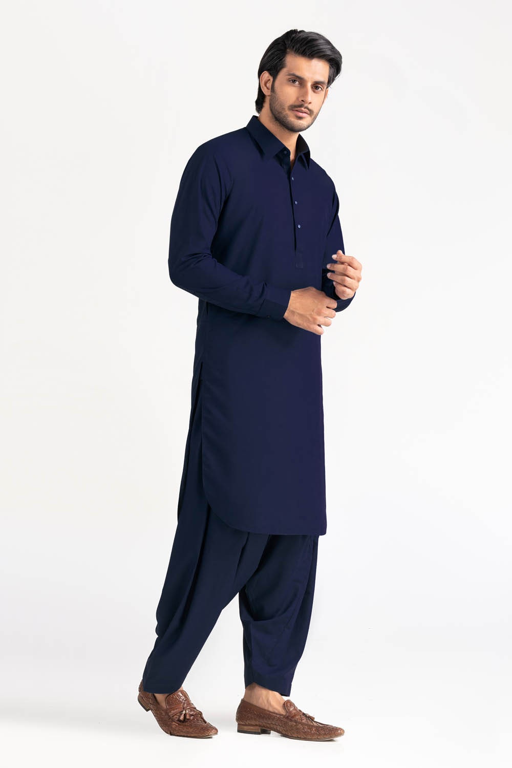 Gul 90 Fresher Unstitched Fabric Blended-Lf