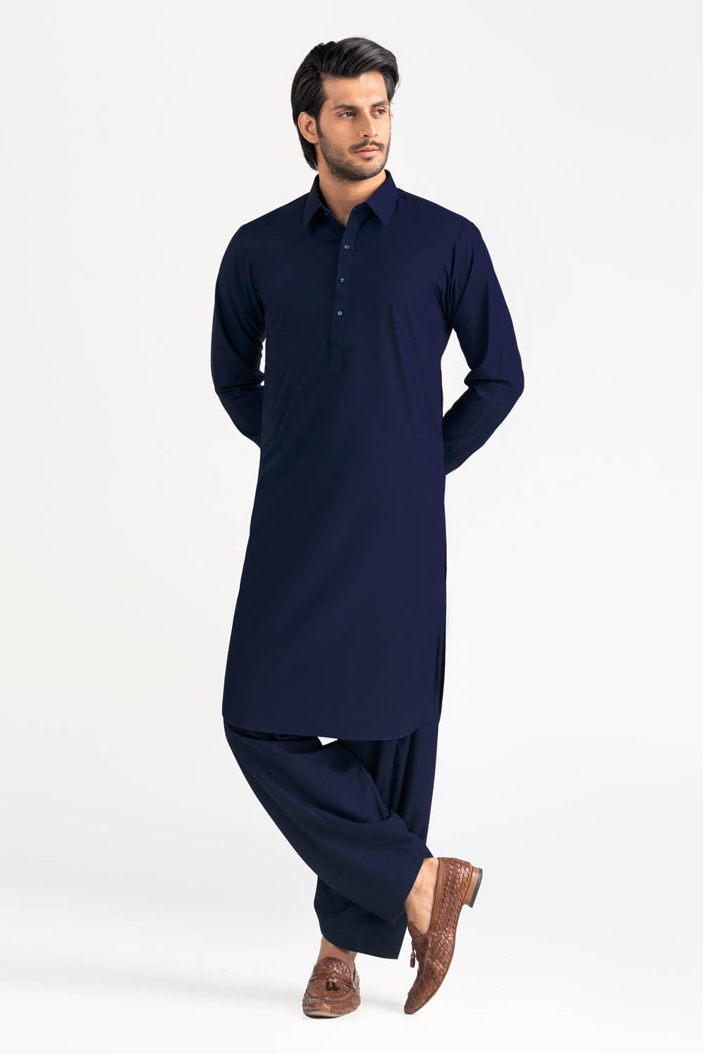 Gul 90 Fresher Unstitched Fabric Blended-Lf
