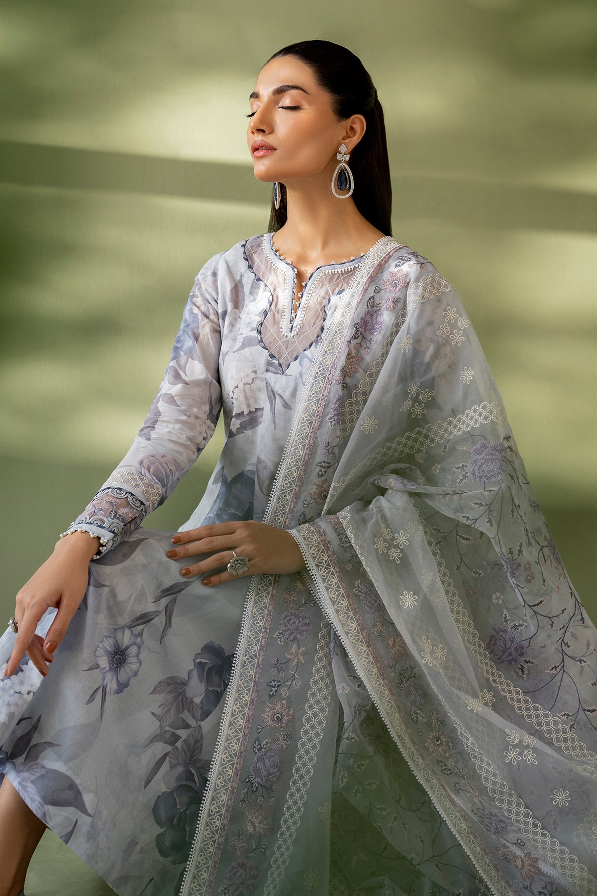 2 Piece Embroidered Lawn Suit