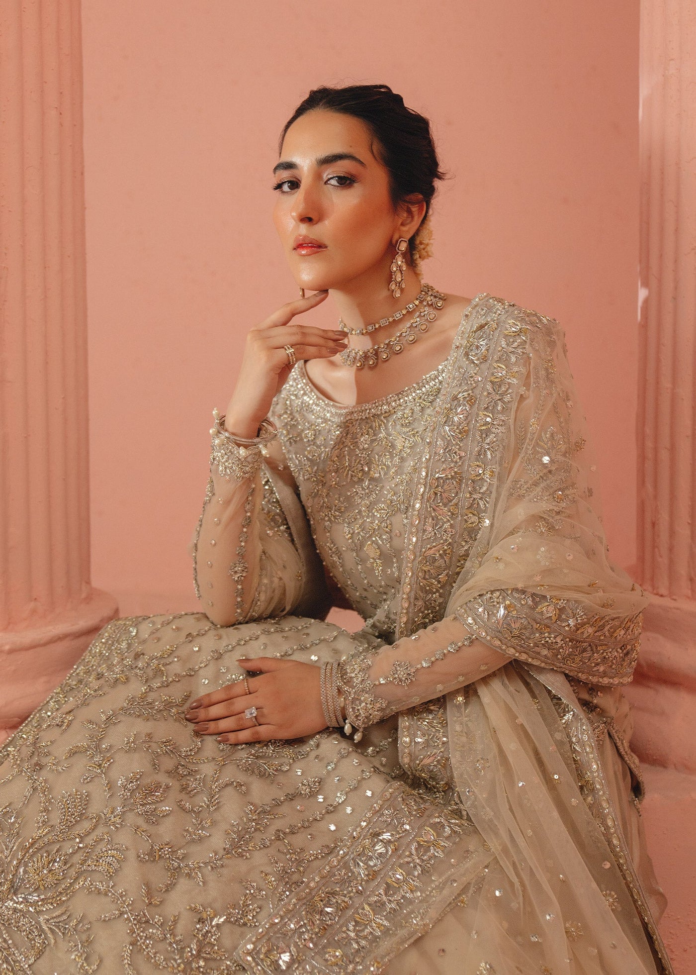 3 Piece Embroidered Lawn Suit